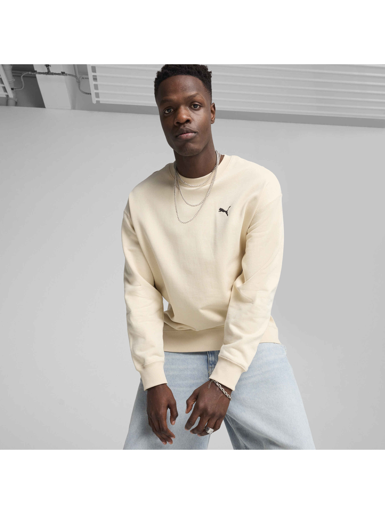 Світшот PUMA Wardrobe Ess Relaxed Crew модель 629650 Світшот PUMA Wardrobe Ess Relaxed Crew модель 629650 Фото