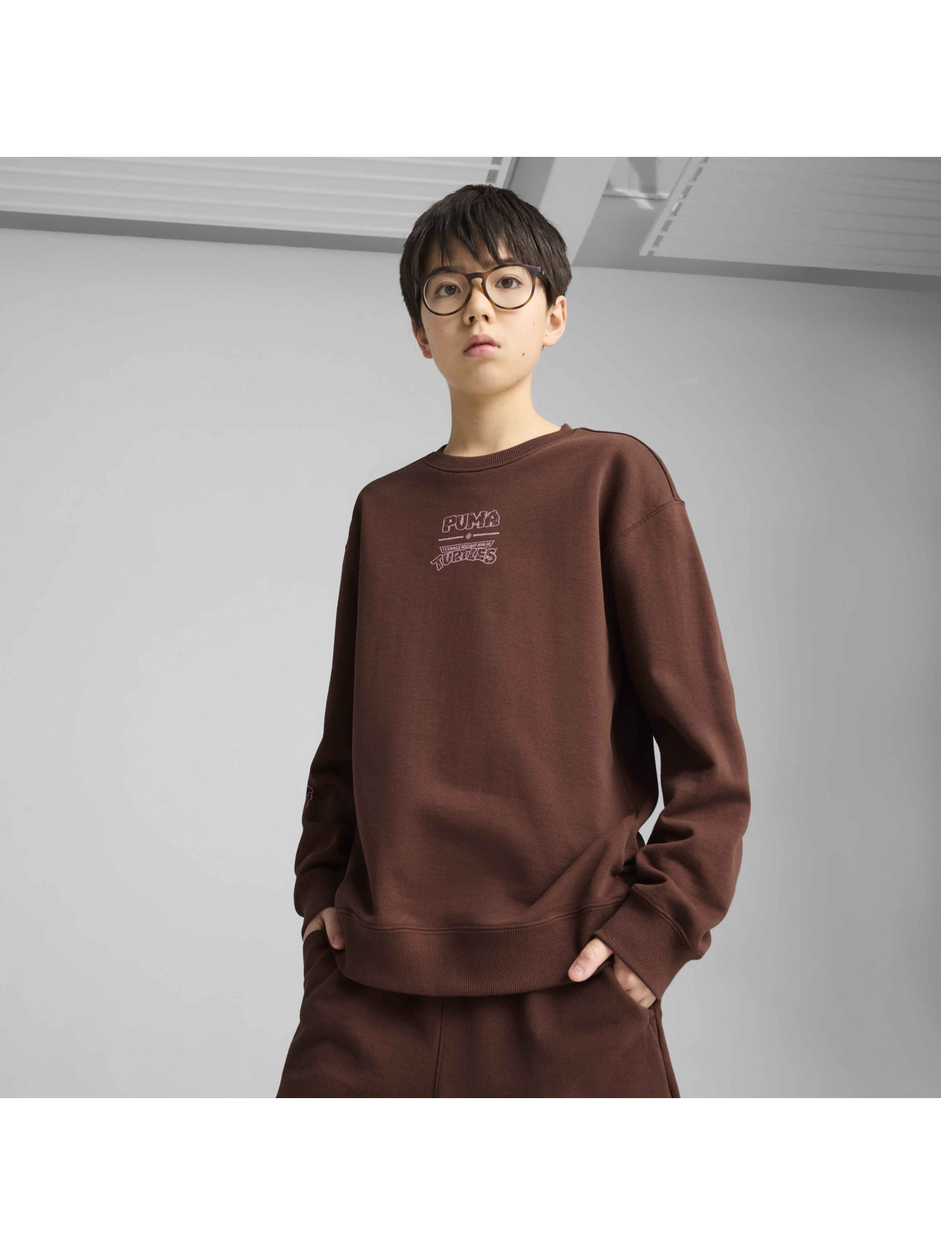 Світшот PUMA x Tmnt Graphic Crew модель 630085 Фото