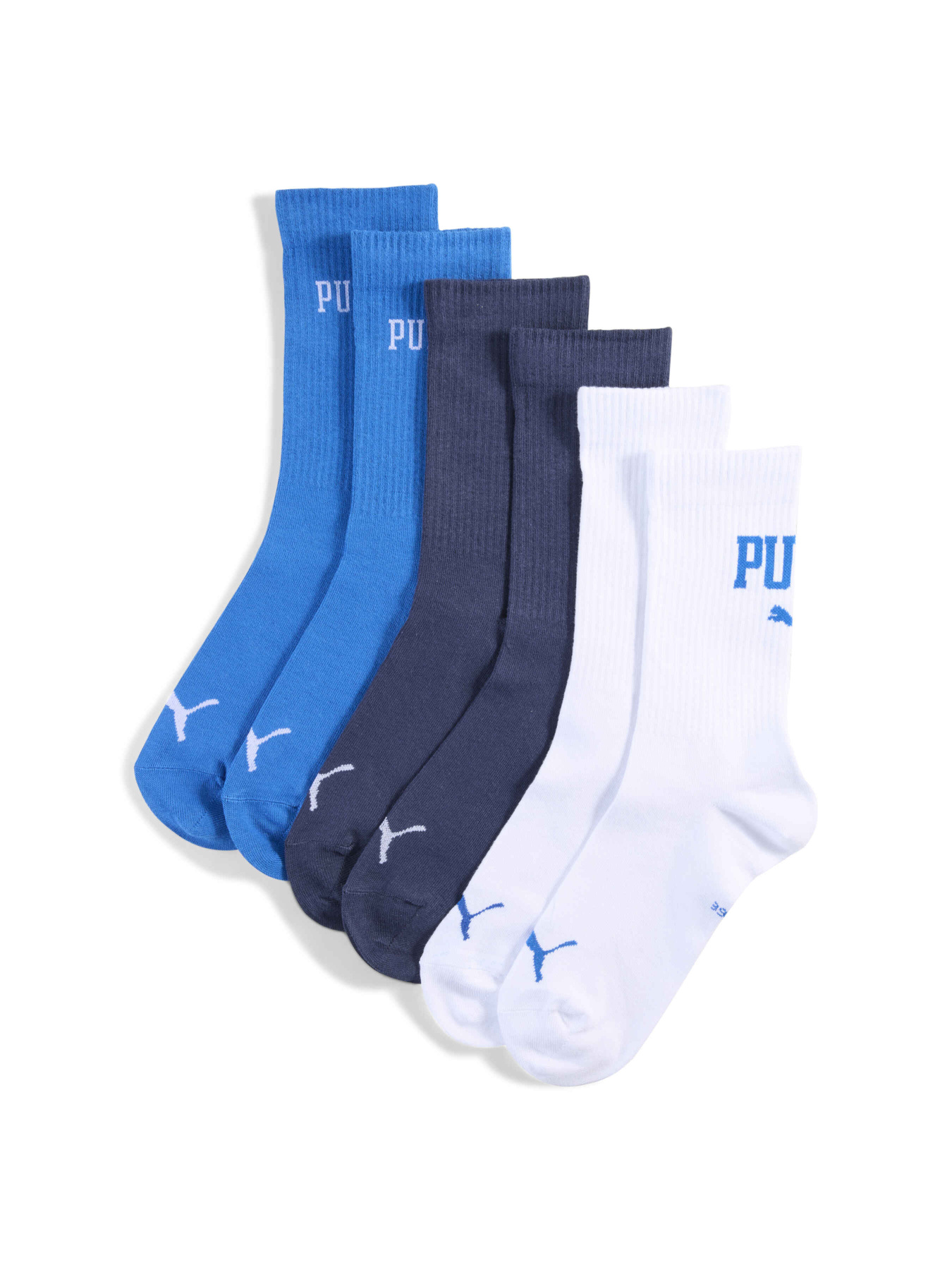 Набор носков PUMA Unisex Logo Crew 3p модель 938632 Набор носков PUMA Unisex Logo Crew 3p модель 938632 Фото