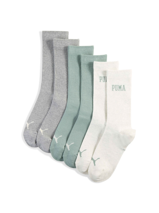 Набор носков PUMA Unisex Logo Crew 3p модель 938632 Фото
