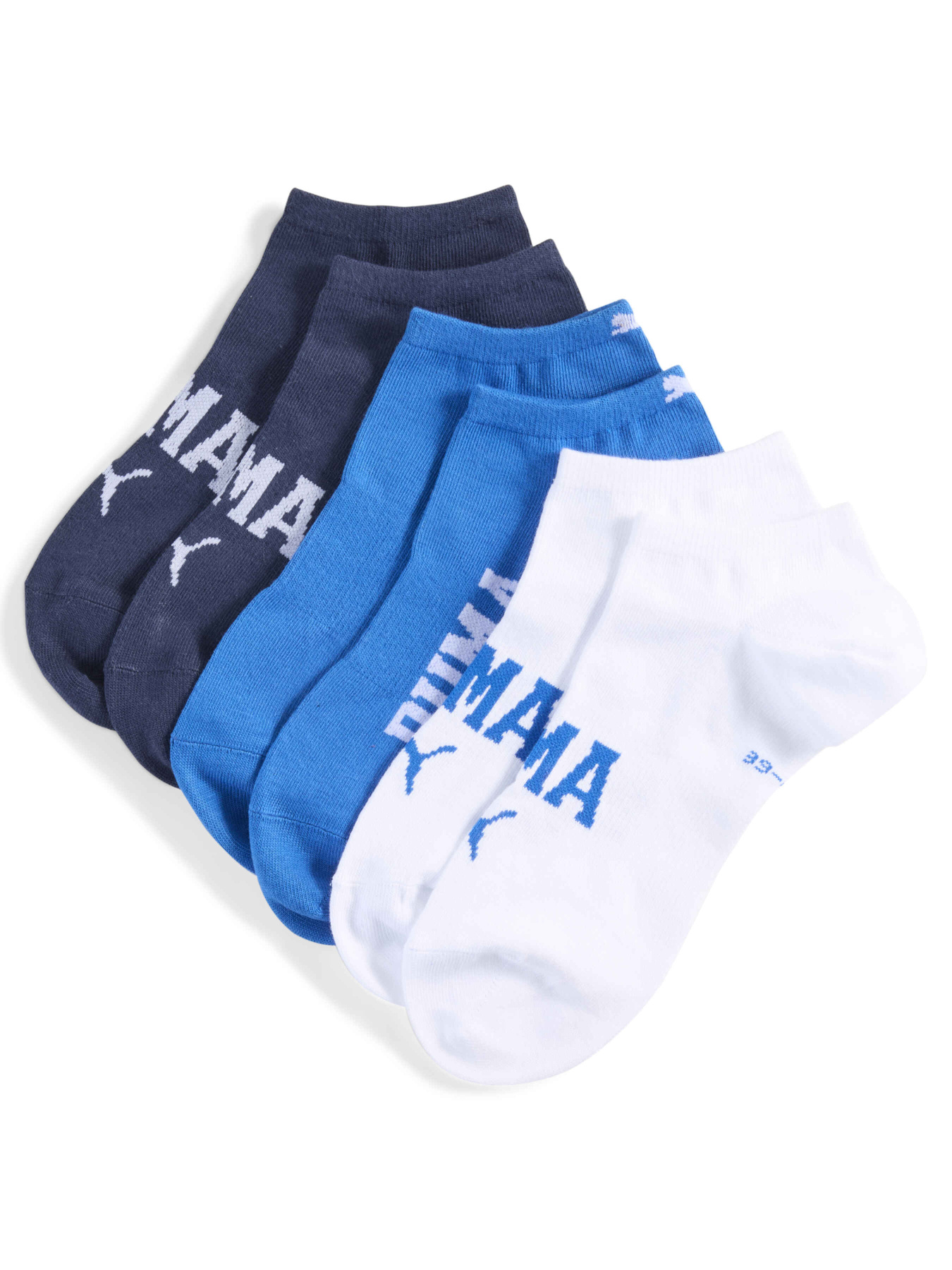 Набір шкарпеток PUMA Unisex Logo Sneaker 3p модель 938638 Фото