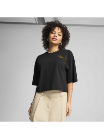 Футболка PUMA Leo Luxe Oversized Short Tee модель 632337 Фото