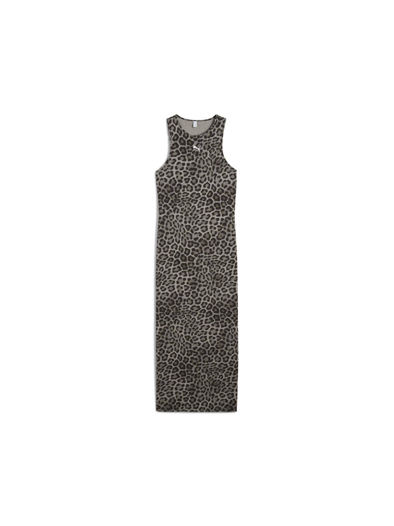 Платье миди PUMA Leo Luxe Slim Aop Dress модель 632339 Фото