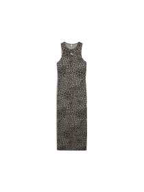 Платье миди PUMA Leo Luxe Slim Aop Dress модель 632339 Фото