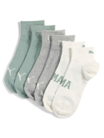 Набор носков PUMA Unisex Logo Quarter 3p модель 938636 Фото