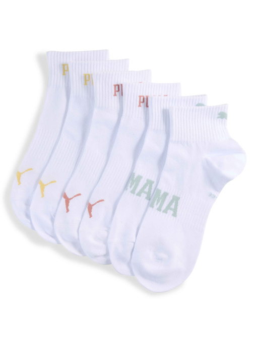 Набор носков PUMA Unisex Logo Quarter 3p модель 938636 Фото