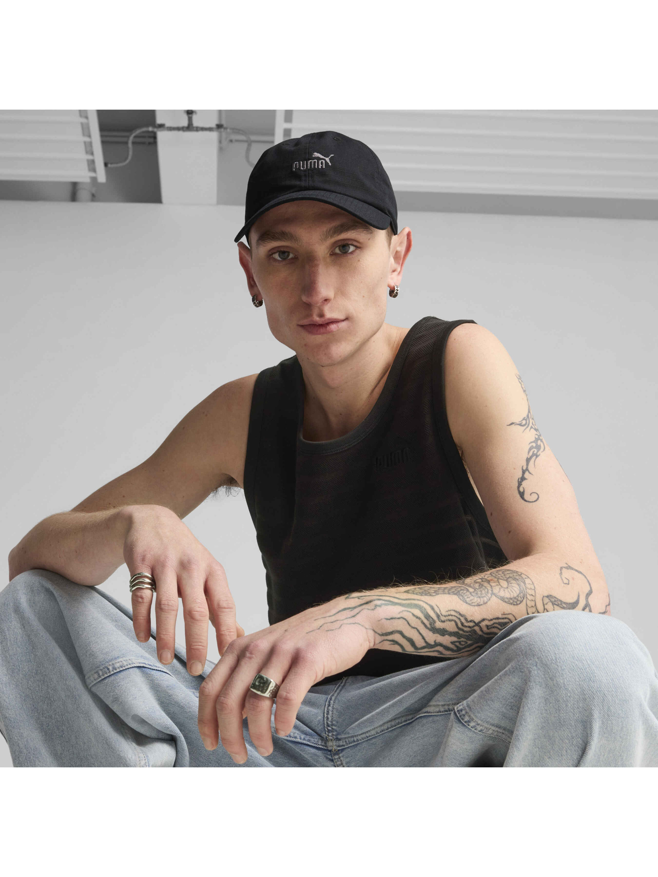 Кепка PUMA Ess Elevated Bb Cap модель 025983 Фото