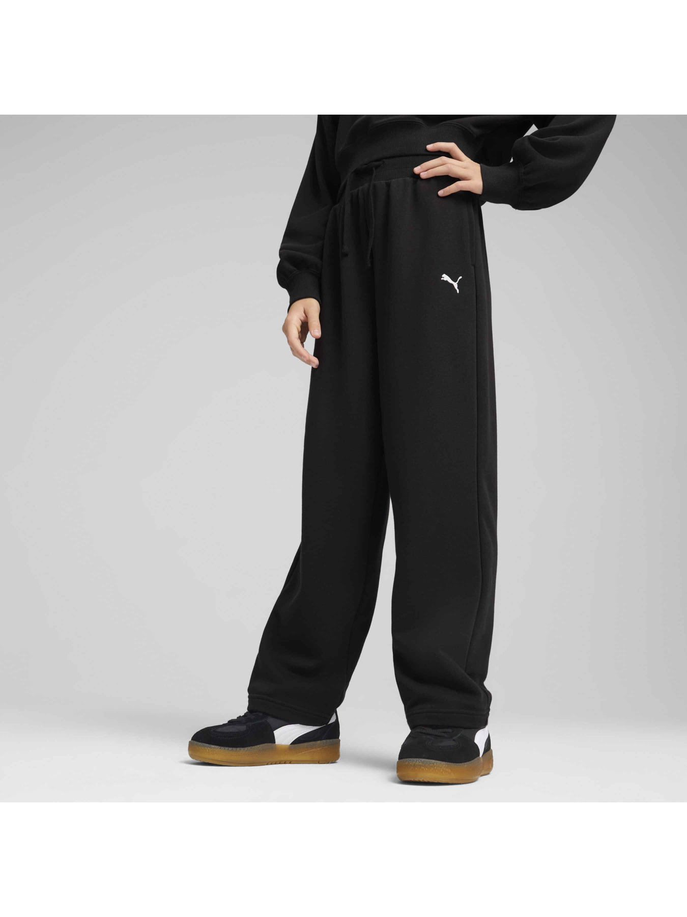 Спортивні штани PUMA Wardrobe Ess Wide Sweatpants модель 629896 Фото
