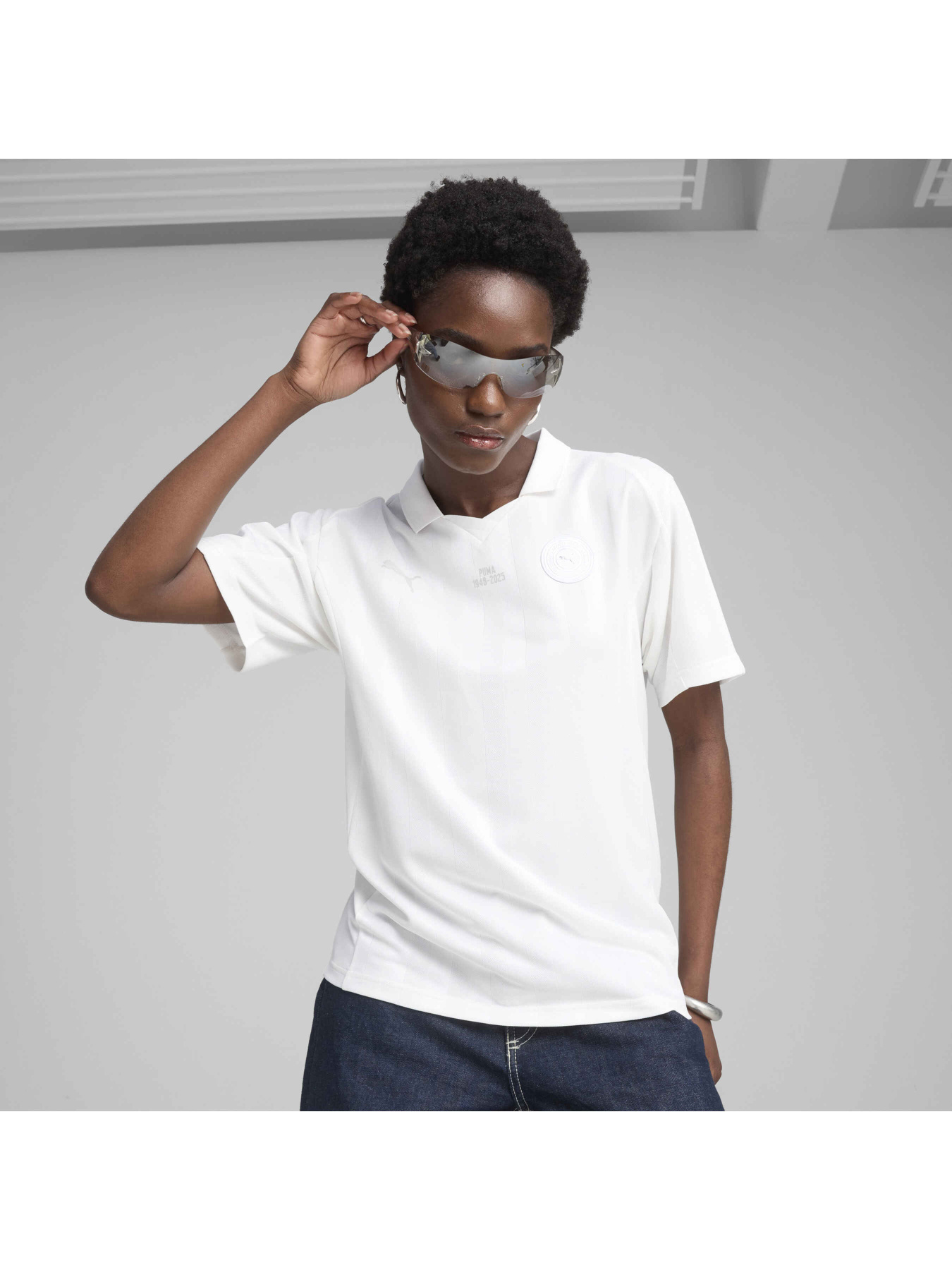 Футболка PUMA Individual Jer-she Tee модель 660039 Футболка PUMA Individual Jer-she Tee модель 660039 Фото