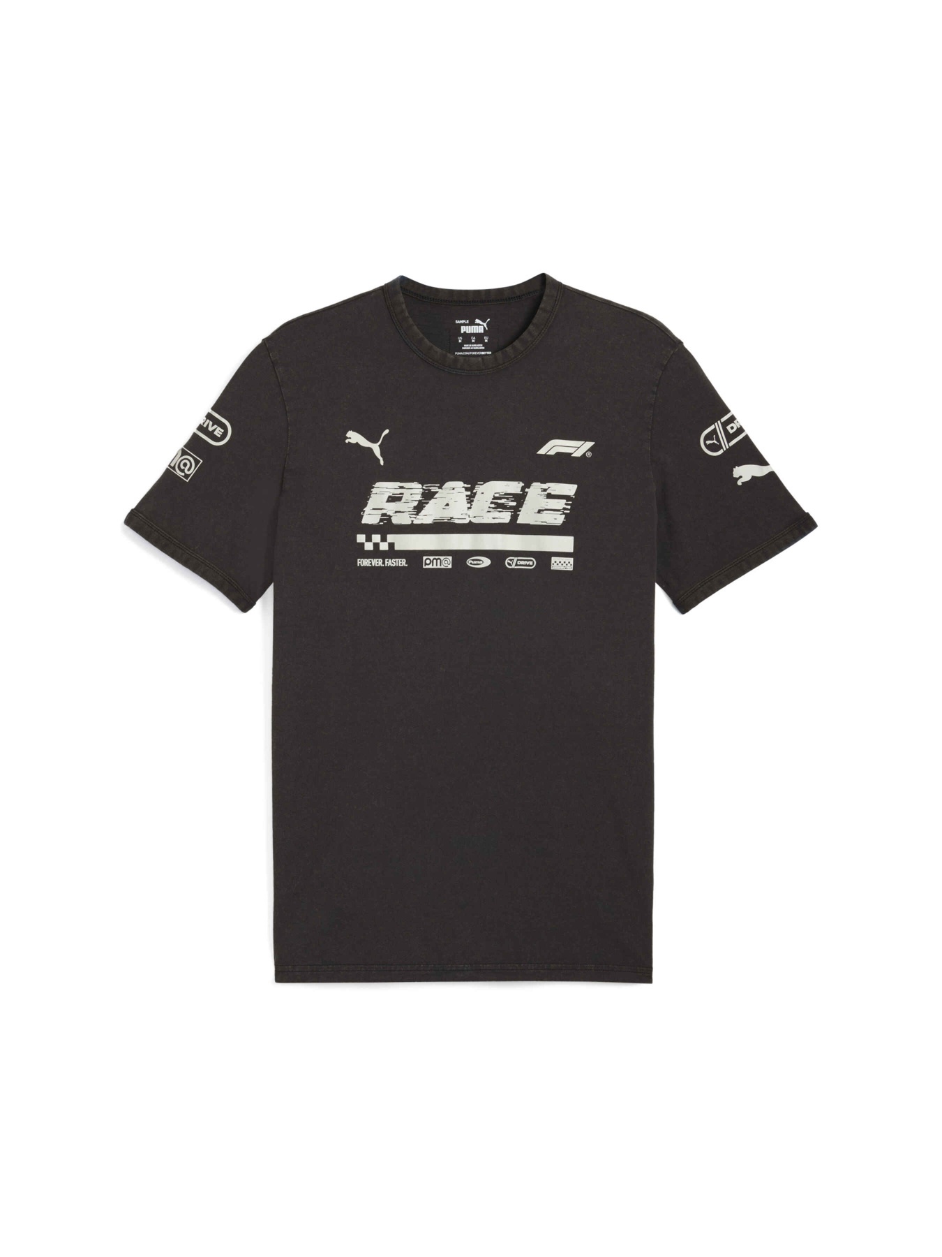 Футболка PUMA F1 Graphic Ringer Tee модель 631641 Фото