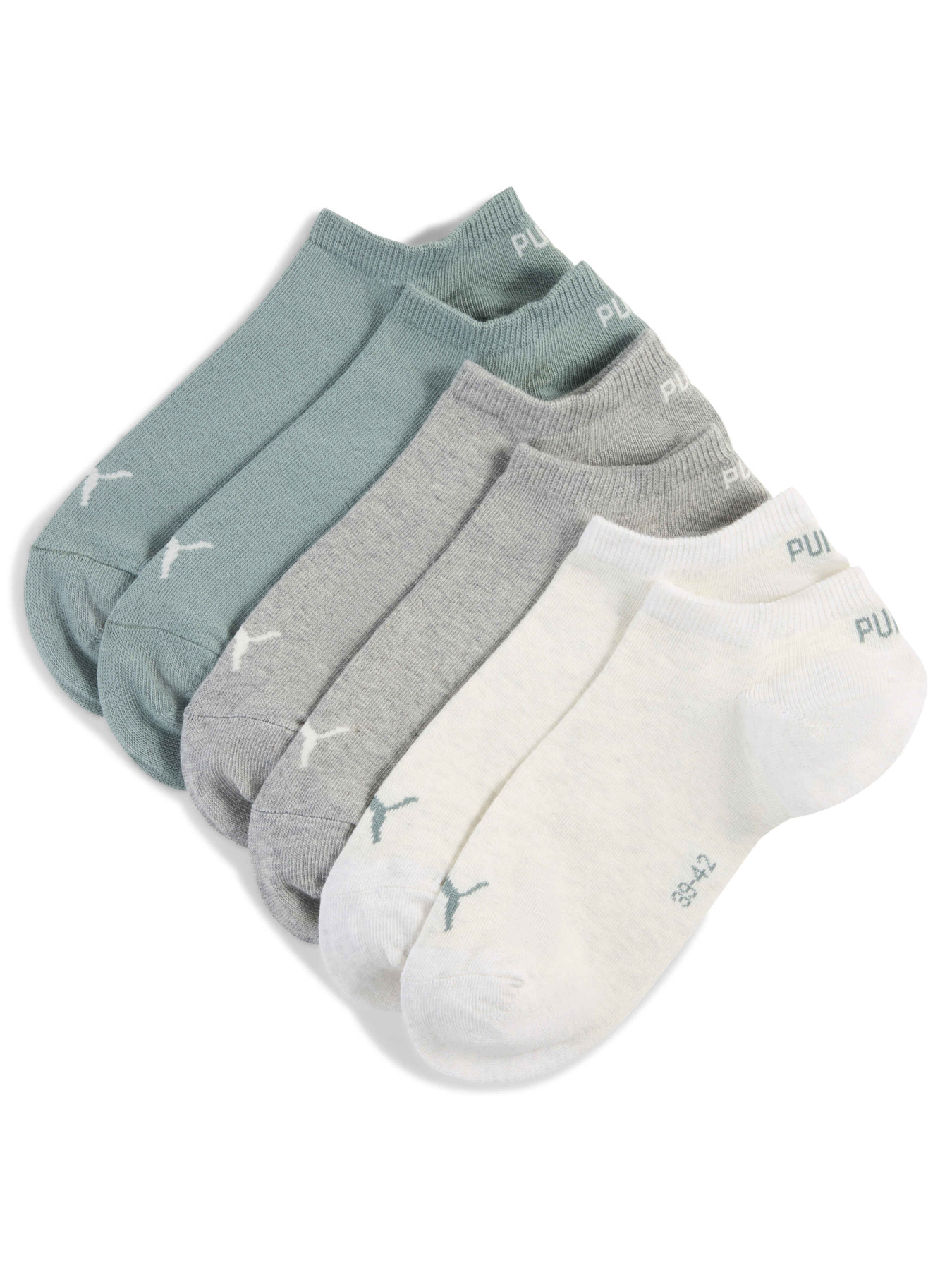 Набор носков PUMA Unisex Sneaker Plain 3p модель 938624 Фото