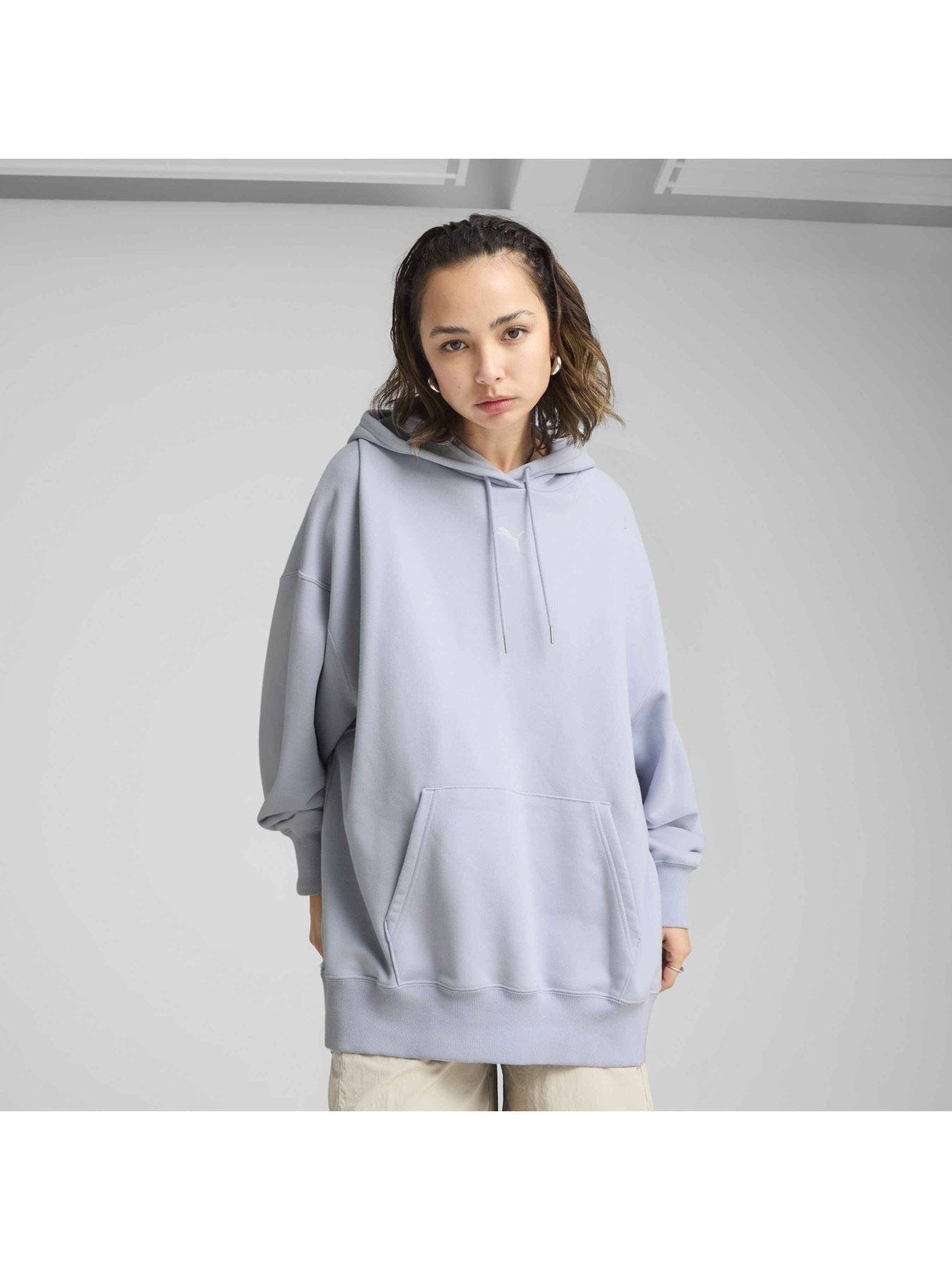 Худи PUMA Wardrobe Ess Oversize Hoodie модель 629751 Худи PUMA Wardrobe Ess Oversize Hoodie модель 629751 Фото