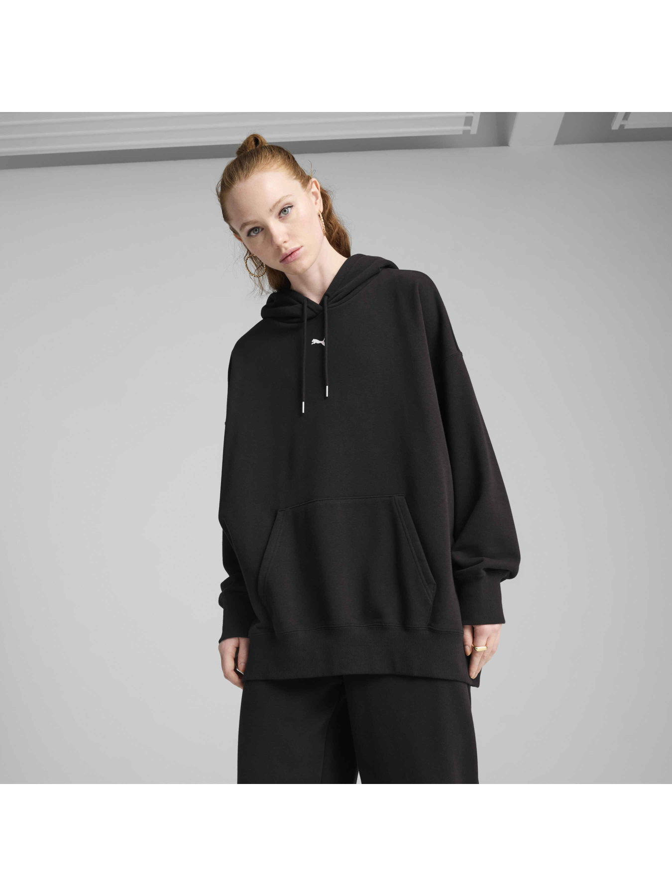 Худи PUMA Wardrobe Ess Oversize Hoodie модель 629751 Фото