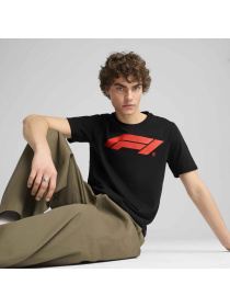 Футболка PUMA F1 Ess Logo Tee 180g модель 633264 Фото