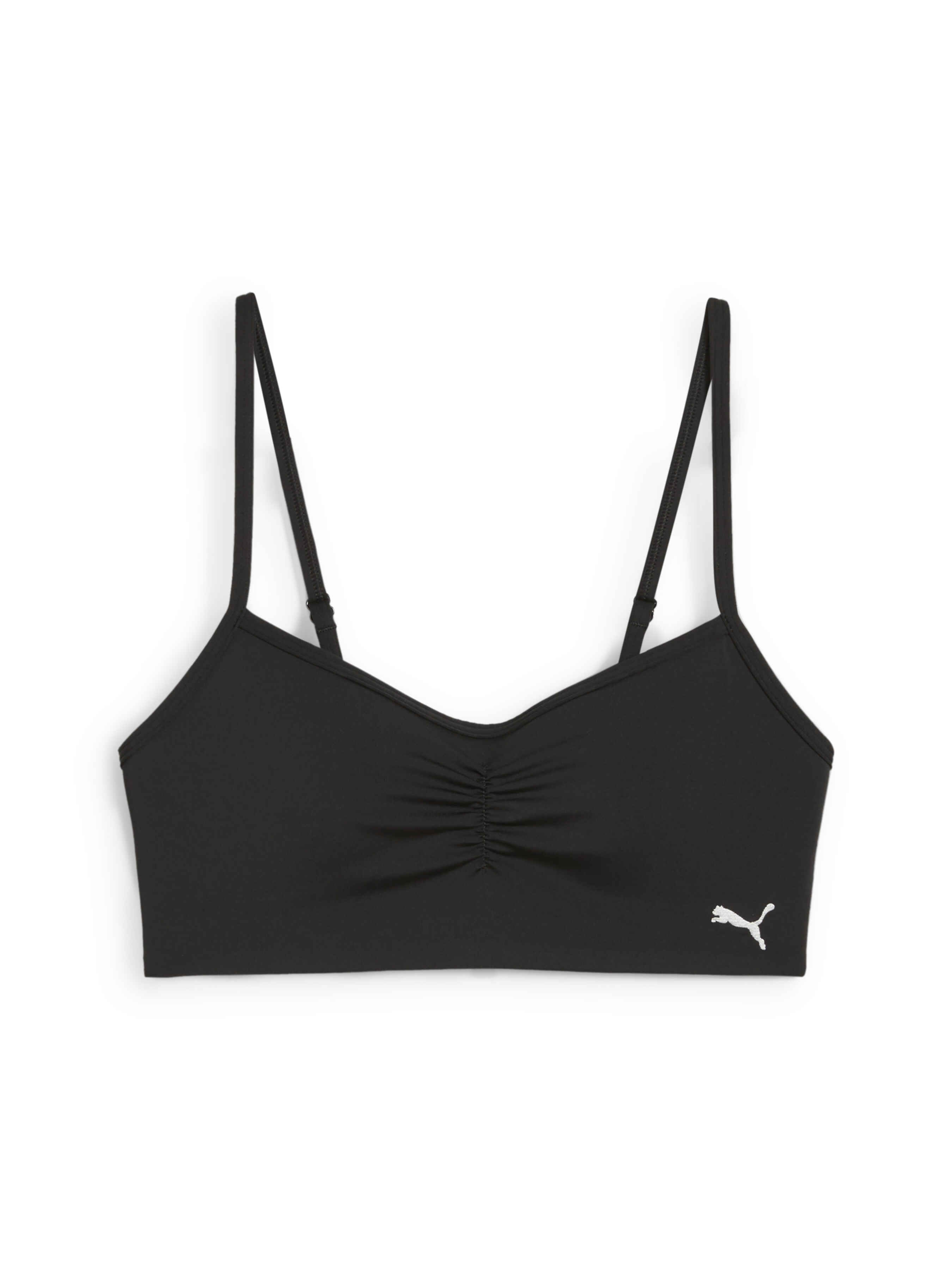 Жіночий Спортивний топ PUMA Move Cloudspun Bra (526861_01) колір чорний, матеріал комбінований верх