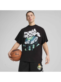 Футболка PUMA Hoop Dreamz Oversized Tee I модель 630259 Фото