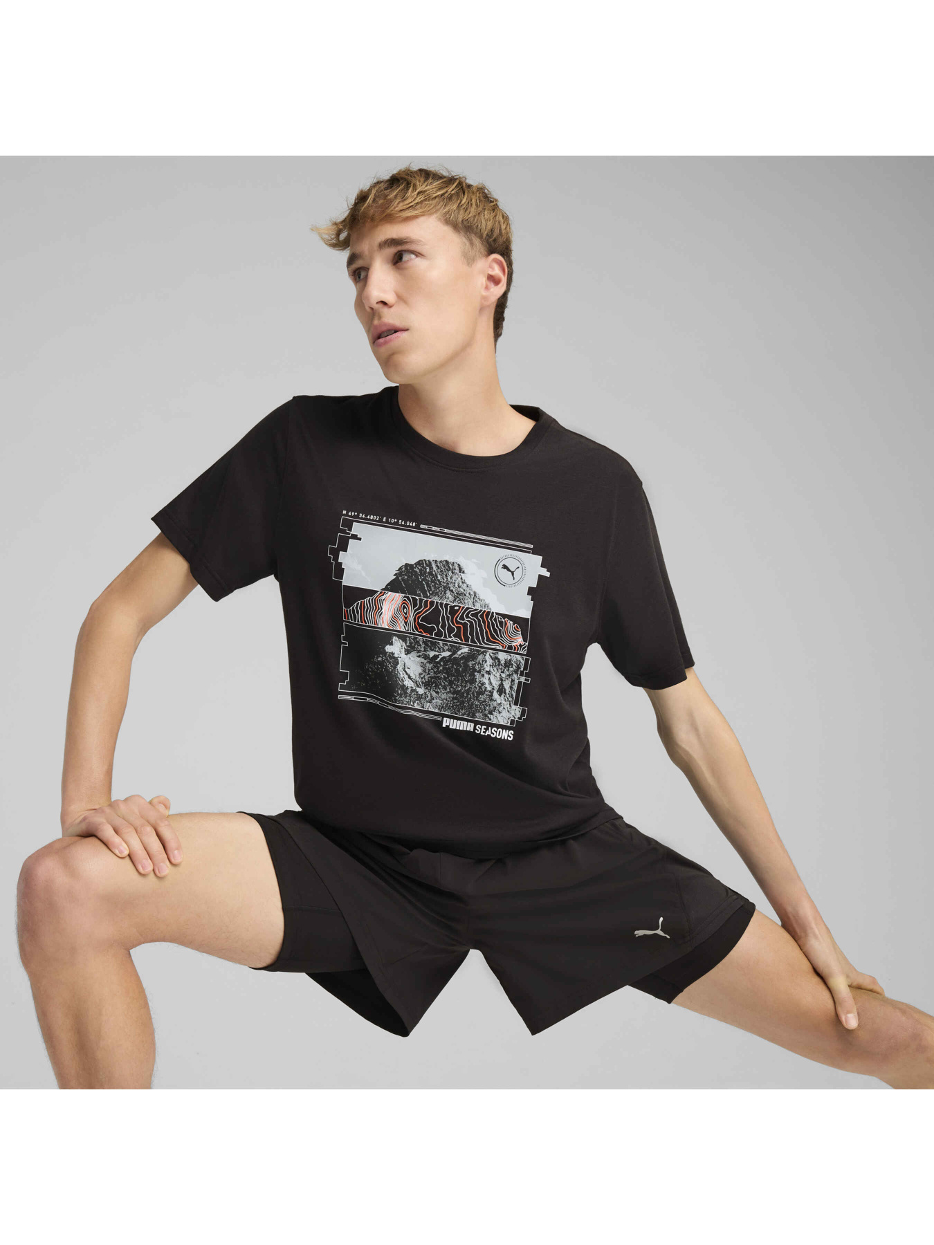 Футболка PUMA Graphics Seasons Unisex Tee модель 526567 Фото