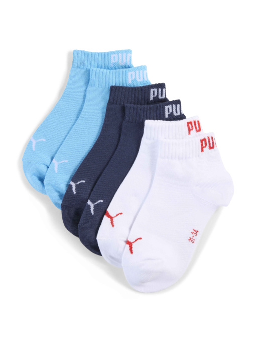 Набор носков PUMA Kids Plain Quarter 3p модель 938809 Фото