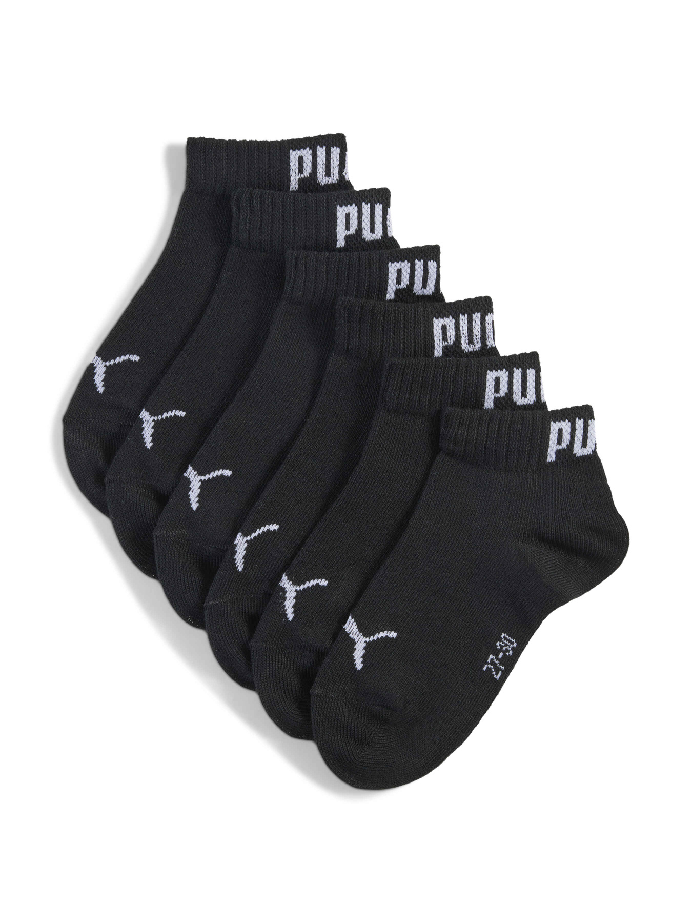 Набір шкарпеток PUMA Kids Plain Quarter 3p модель 938809 Фото