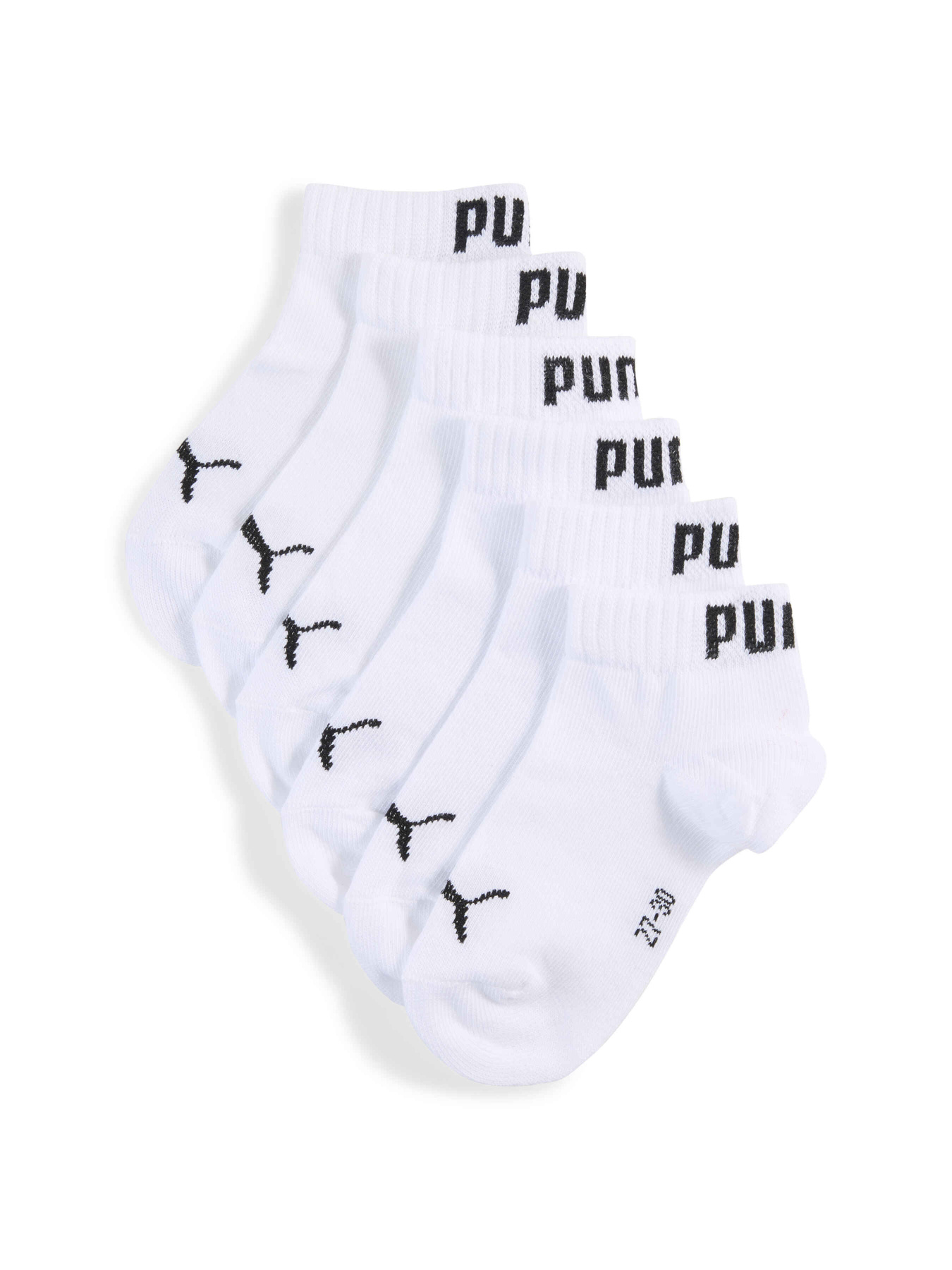 Набір шкарпеток PUMA Kids Plain Quarter 3p модель 938809 Фото