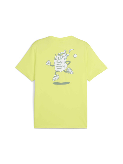 Футболка PUMA Graphics Running Slogan Tee модель 526564 — фото - INTERTOP