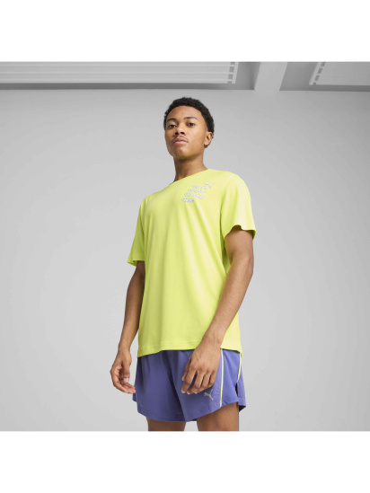 Футболка PUMA Graphics Running Slogan Tee модель 526564 — фото 3 - INTERTOP