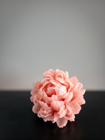 Свеча "Пион махровая" парфюмированная, аромат - пион & магнолия, из натурального пчелиного воска Candle Design модель 120.3005 Фото