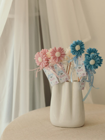 Аромасаше для гендер пати "Ромашка праздничная", для гендерпати, девичника и т.п. Candle Design модель 220.0003 Фото