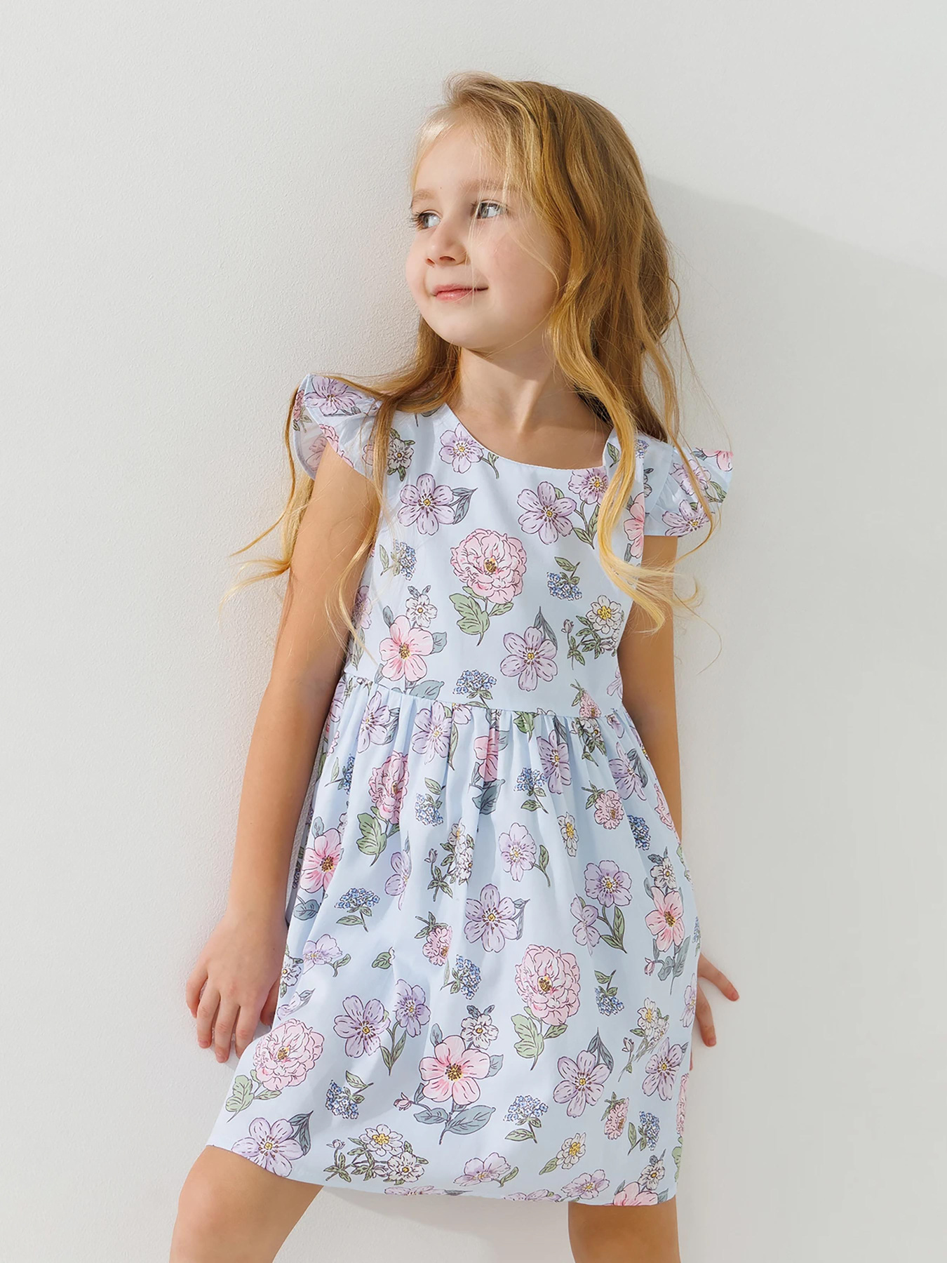 Платье мини Dinomin модель 2000990888174 Фото