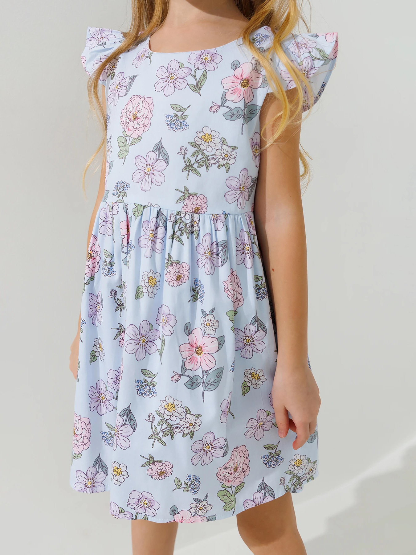 Платье мини Dinomin модель 2000990888174 Фото