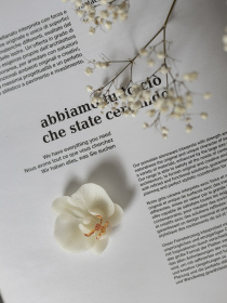 Аромасаше "Квітка орхідеї", аромат - Орхідея та морська сіль, з натурального оливкового воску Candle Design модель 160.3004 Аромасаше "Квітка орхідеї", аромат - Орхідея та морська сіль, з натурального оливкового воску Candle Design модель 160.3004 Фото