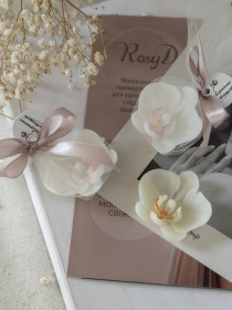 Аромасаше "Квітка орхідеї", аромат - Орхідея та морська сіль, з натурального оливкового воску Candle Design модель 160.3004 Аромасаше "Квітка орхідеї", аромат - Орхідея та морська сіль, з натурального оливкового воску Candle Design модель 160.3004 Фото