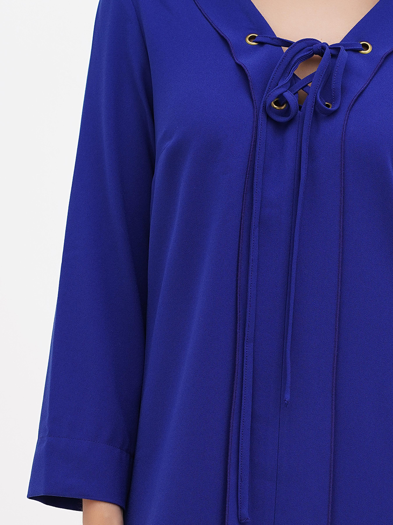 Сукня міні Sassofono модель A271-CL-2650_электрик_синий Фото