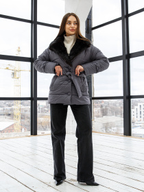 Демісезонна куртка MilaNova модель Куртка К-199н серый Фото
