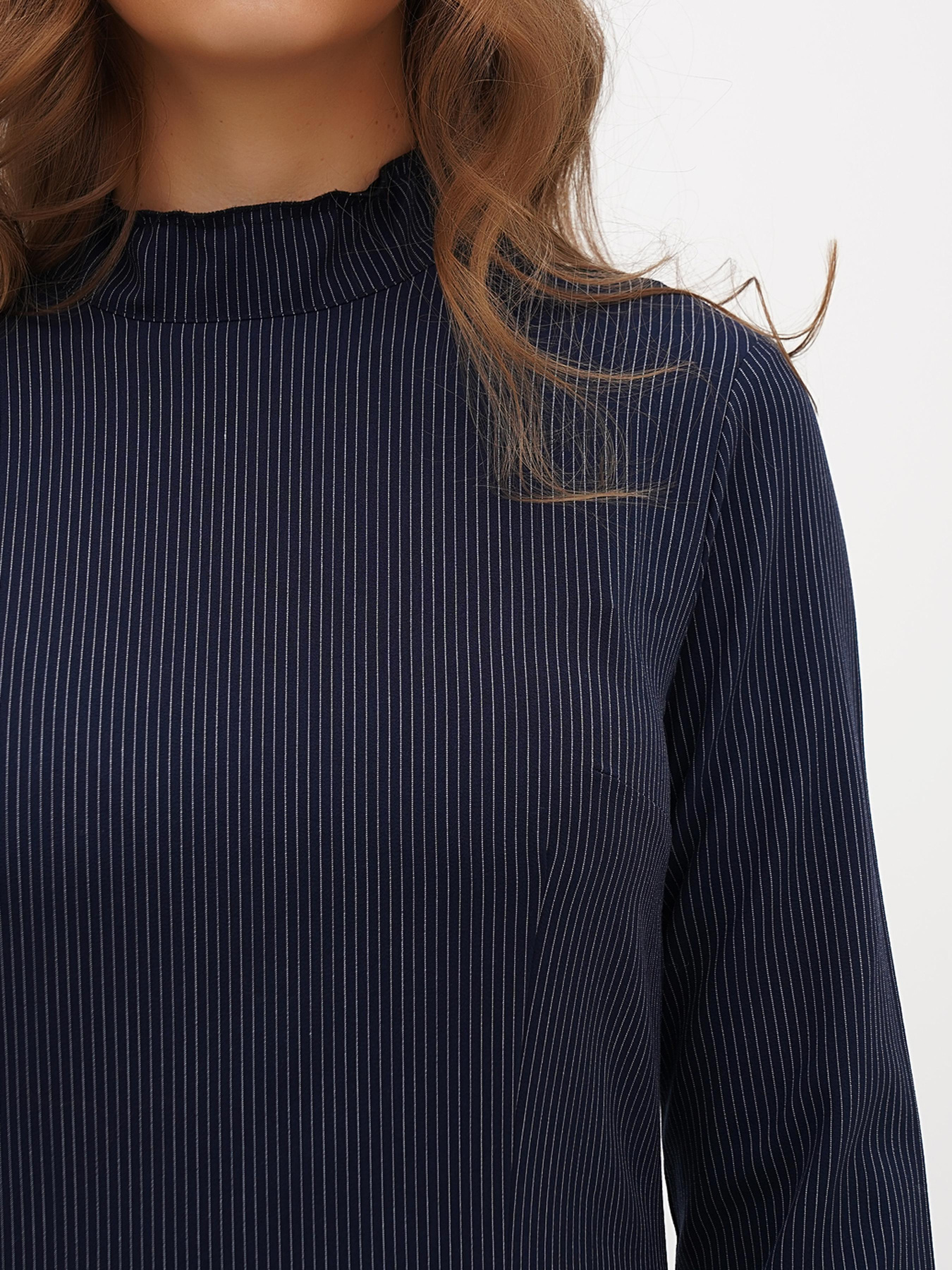 Платье мини Sassofono модель A272-SC-2176-l_темно_синий Фото