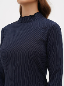 Платье мини Sassofono модель A272-SC-2176-l_темно_синий Фото