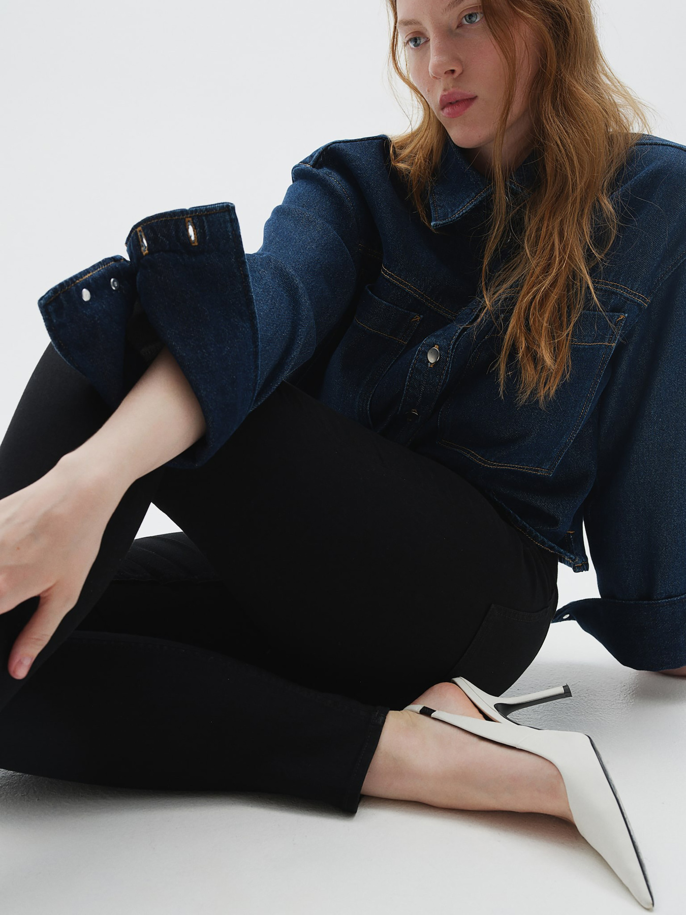 Завужені джинси H&M модель 75157 Фото