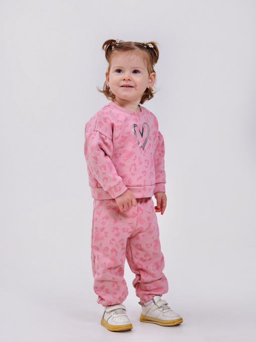 Повседневный костюм SMIL модель smil_117439-risunok-na-rozovom Фото