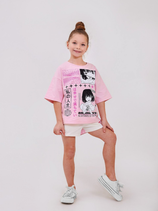 Футболка SMIL модель smil_110789-rozovyj Фото