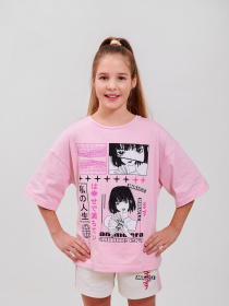 Футболка SMIL модель smil_110790-rozovyj Фото