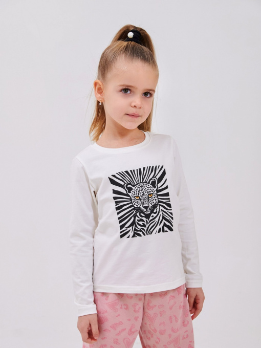 Лонгслив SMIL модель smil_114005-molocnyj Фото