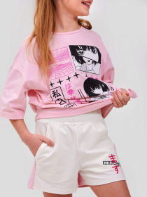 Повсякденні шорти SMIL модель smil_112456-molocnyj Фото