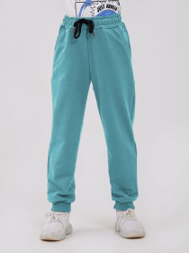 Брюки повседневные SMIL модель smil_115638-sero-zelenyj Фото