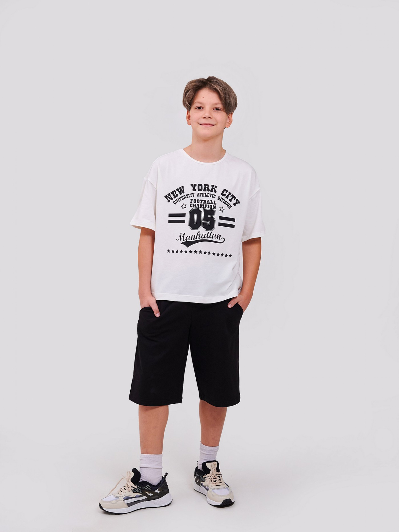 Футболка SMIL модель smil_110846-molocnyj Фото