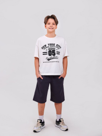 Повсякденні шорти SMIL модель smil_112457-grafitovyj Повсякденні шорти SMIL модель smil_112457-grafitovyj Фото