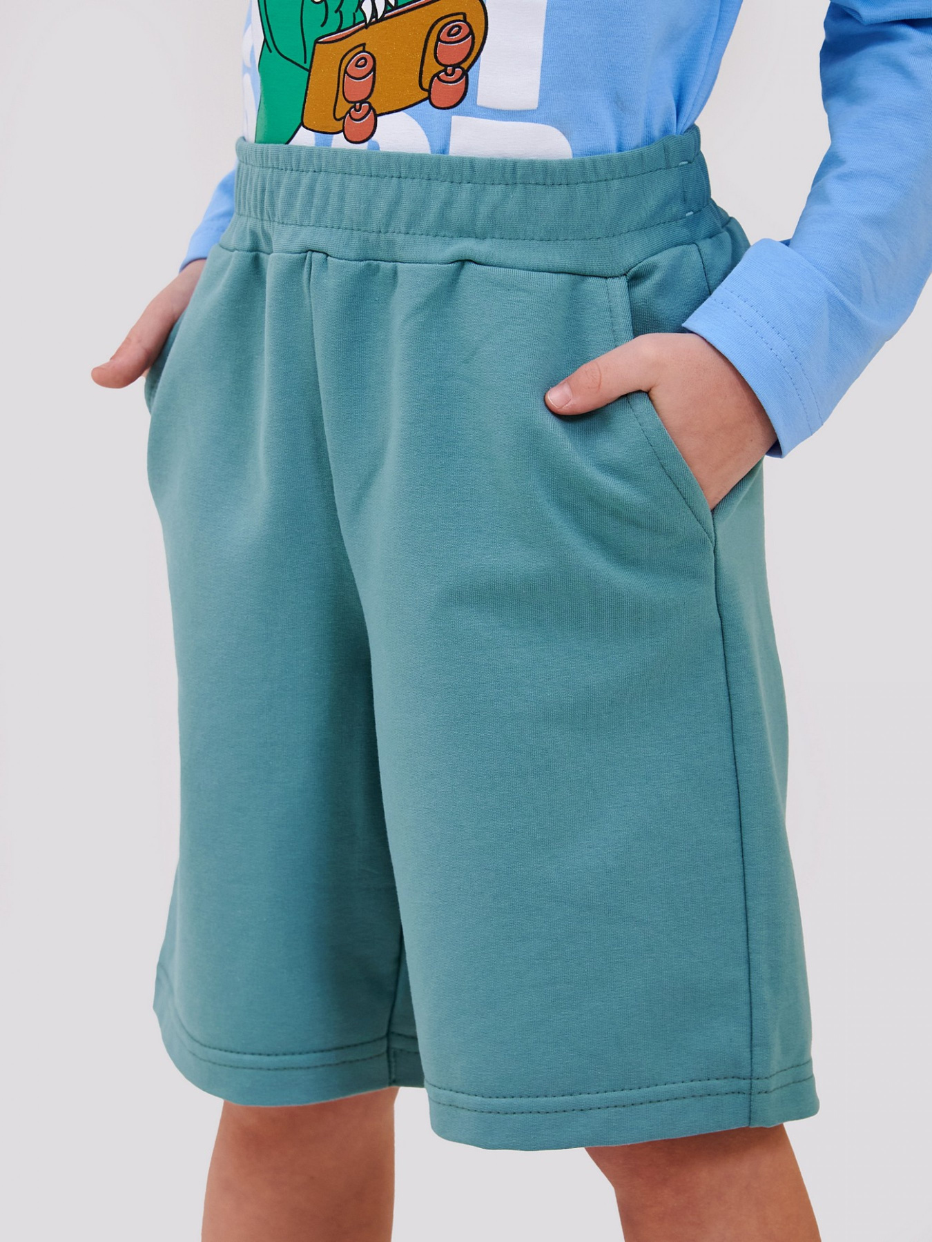 Шорти SMIL модель smil_112457-sero-zelenyj Фото