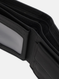 Гаманець Borsa Leather модель K10898bl-black Фото