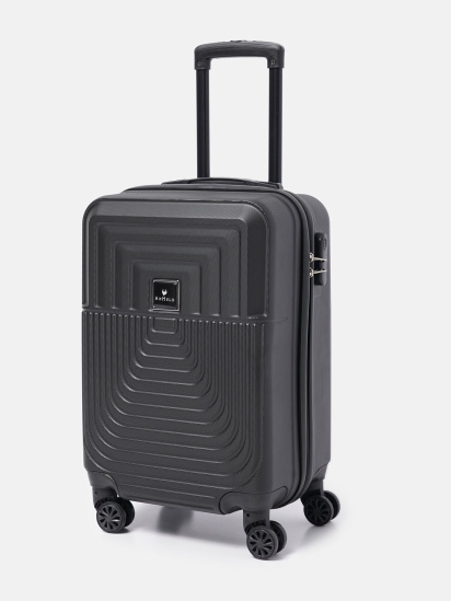 Валіза Ricco Grande модель T1Marble20black-M — фото 3 - INTERTOP