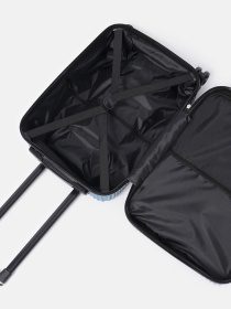 Чемодан Ricco Grande модель T1Bowtie21blue-M Чемодан Ricco Grande модель T1Bowtie21blue-M Фото