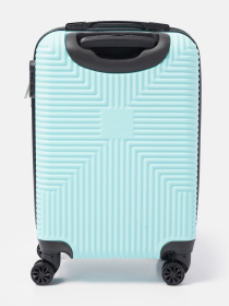 Валіза Ricco Grande модель T1Bowtie21lightblue-M Фото